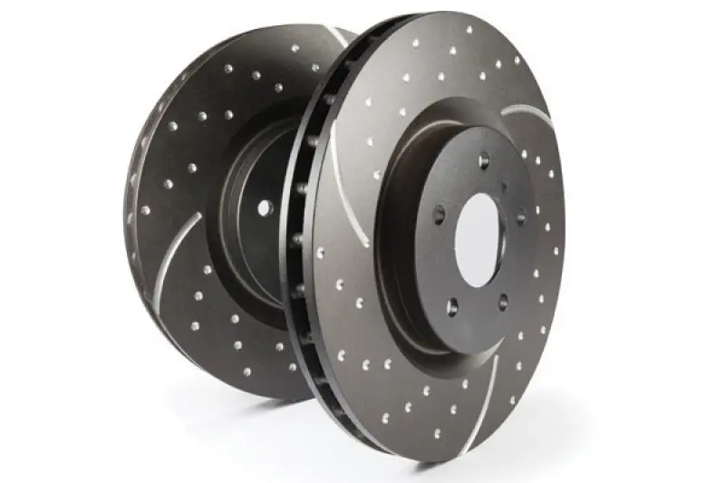 Ebc 86-89 Mazda Rx7 2.4 (1.3 Rotary)(Vented Rear Rotors) Gd Sport Front Rotors 1
