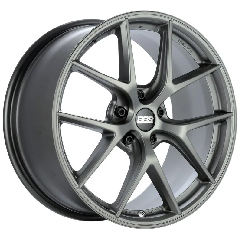 Bbs Ci-R 19X8 Et59 Satin Platinum Forged Alloy Wheel 1
