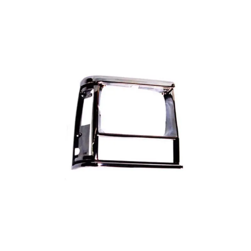 Omix-Ada Chrome-And-Black Headlight Bezel For 1984–2001 Jeep Cherokee (Xj) 1