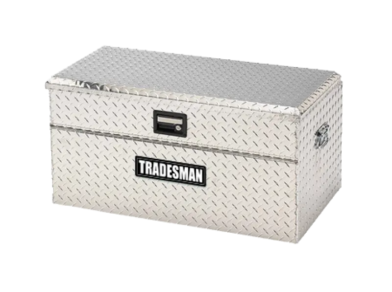 Tradesman 60-Inch Aluminum Flush-Mount Truck Toolbox – Slim-Line Brite Finish 1