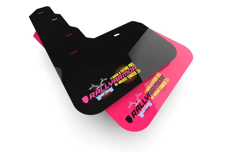 Rally Armor 18-22 Hyundai Kona Pink Mud Flap Bce Logo 1