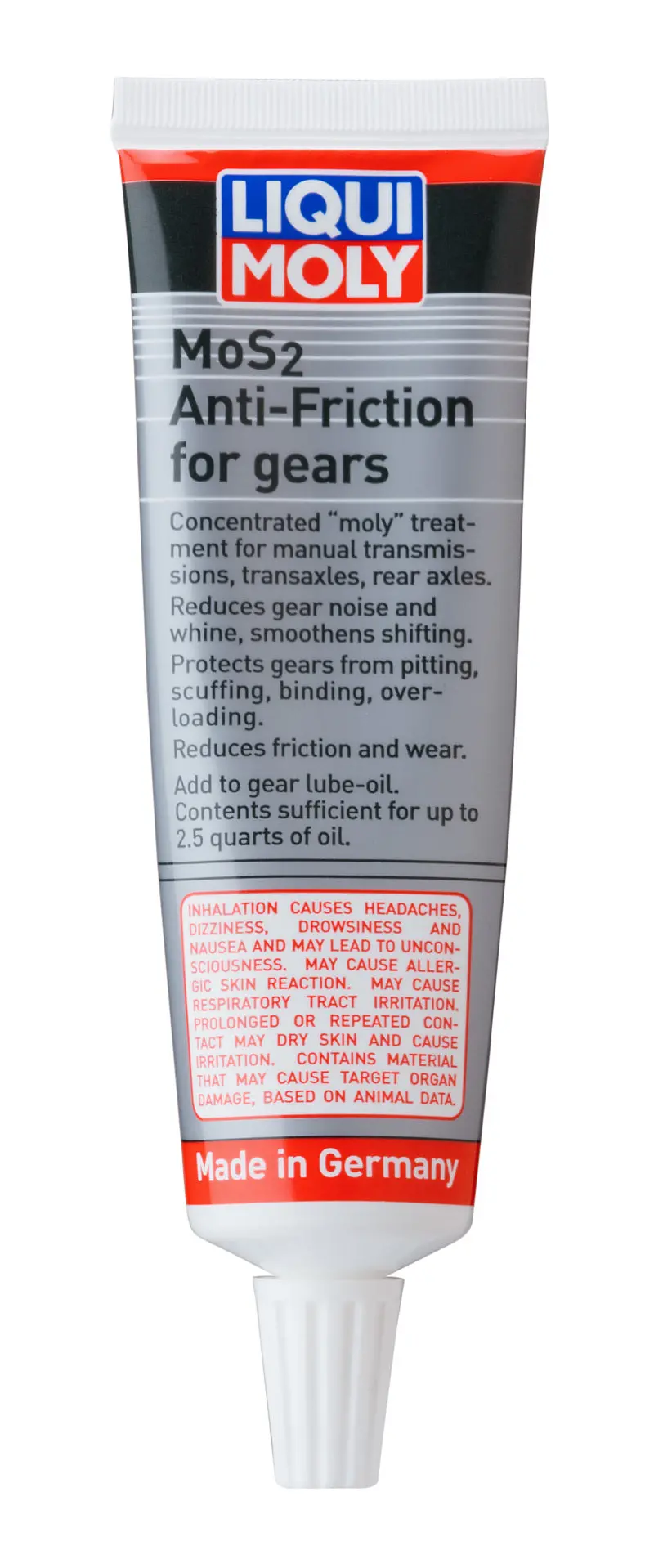 Liqui Moly Mos2 Antifriction Gear Oil Additive – 50Ml Concentrated Lubricant Enhancer 1