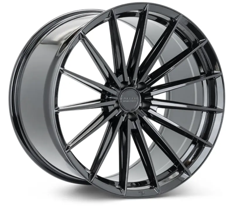 Vossen Hfx-4 Gloss Black Forged Wheel – 22X9.5", 5X112 Bolt Pattern, Et15 Offset, Deep Concave 1