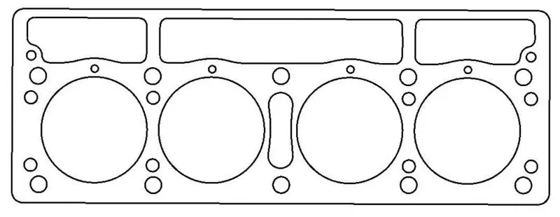 Cometic Cfm-20 Composite Head Gasket For Triumph Tr4 – 88Mm Bore, 0.043In Thickness 1