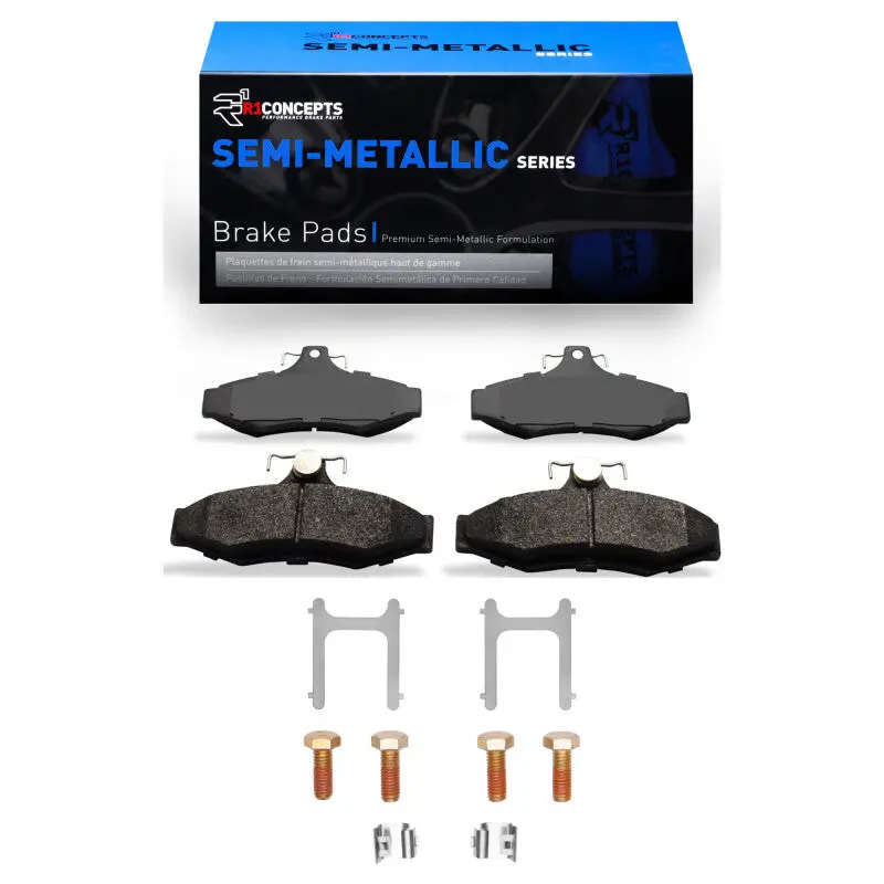 R1 97-04 Daewoo Leganza Rear Semi Met Pads & Hardware Kit 1
