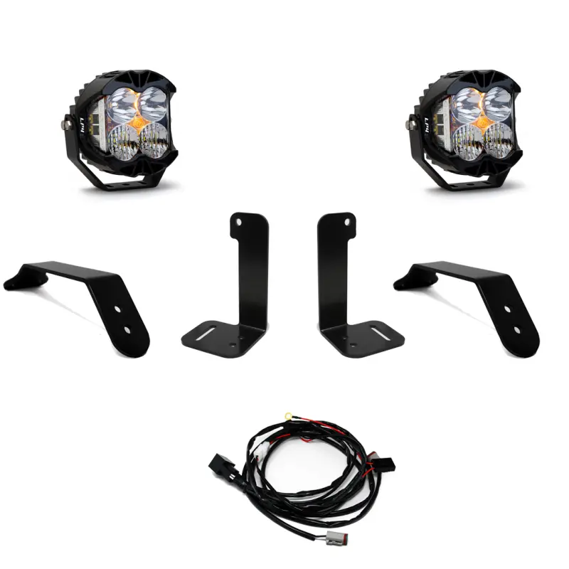 Baja Designs Dual Lp4 Auxiliary Lighting Kit For 2018+ Jeep Jl Wrangler And Jt Gladiator 1