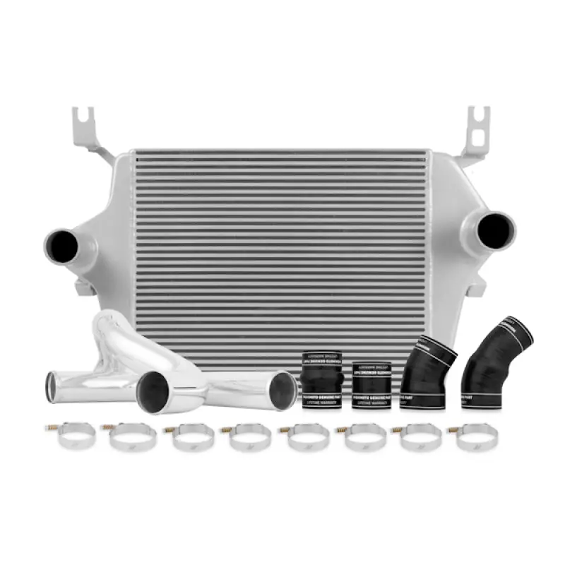 Mishimoto Intercooler Kit With Piping For 2003–2007 Ford 6.0L Powerstroke (Silver Finish) 2