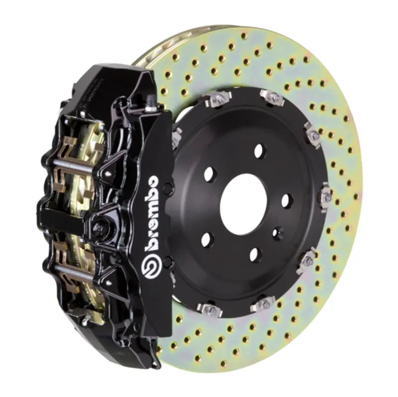 Brembo Gt Big Brake Kit – 6-Piston Front Calipers With Drilled 380X34Mm Two-Piece Rotors For 2020+ Corvette C8 & C8 Z51 1