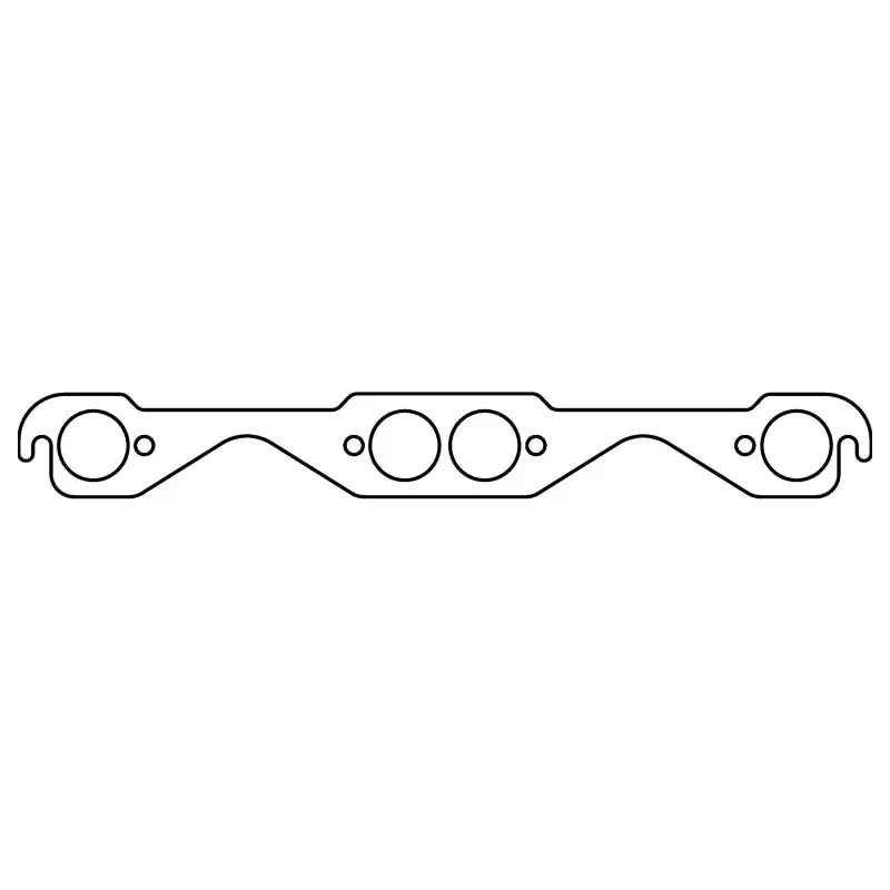 Cometic Copper Exhaust Manifold Gasket Set For Chevrolet Gen I Small Block V8 – .043" Thickness, 1.5" Round Port 1