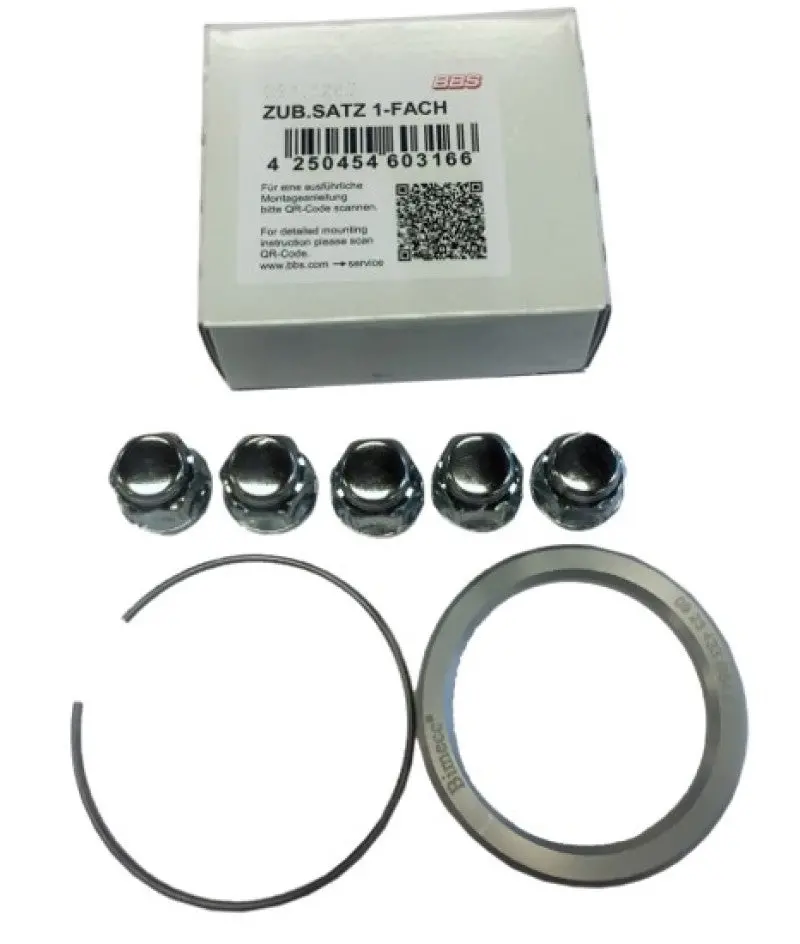 Bbs Pfs Hub-Centric Wheel Accessory Kit For Toyota – Includes 70Mm Rings, Clips, And Lug Nuts 1